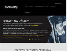 Tablet Screenshot of eurovytahy.cz